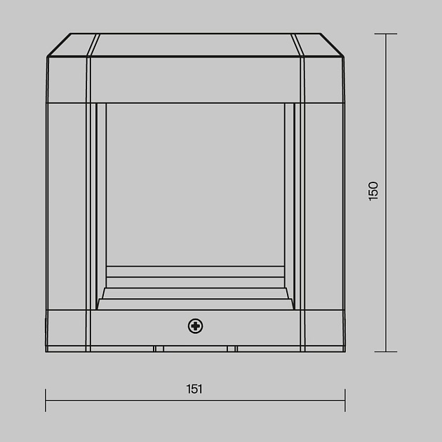 Ландшафтный светодиодный светильник Maytoni Royal Mile O019FL-L13GR3K Фото № 3
