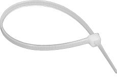 Хомут нейлоновый General GNC-25-100-W, 2,5x100мм, 100 шт, Белый, 1/500