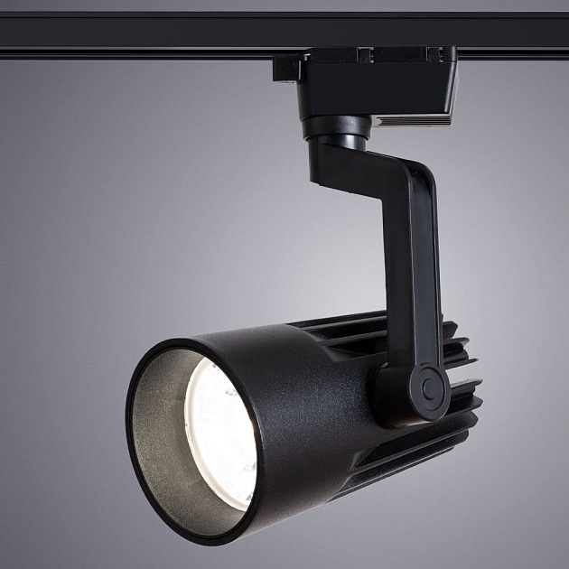 Трековый светильник Arte Lamp Wales A1640PL-1BK Фото № 2