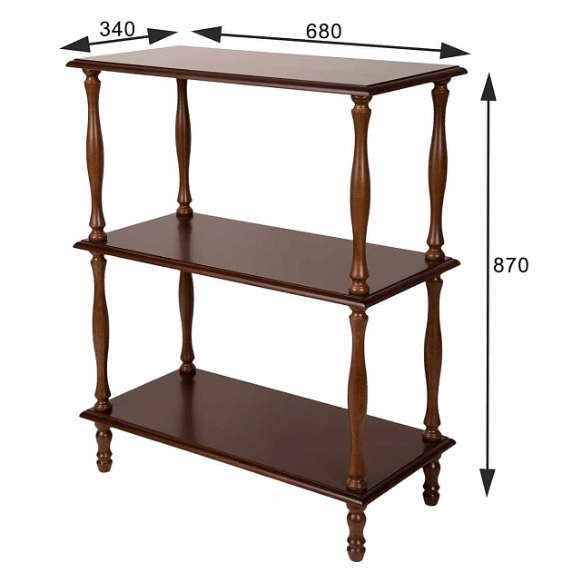 Этажерка Мебелик П 9 002093 Фото № 3