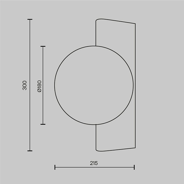 Бра Maytoni Avant-garde MOD324WL-01BS Фото № 3