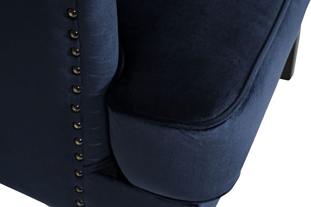 Кресло Garda Decor Rimini-2K-Синий-Bel18 изображение 3 Кресло Garda Decor Rimini-2K-Синий-Bel18 Фото № 3