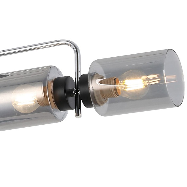 Потолочная люстра Illumico IL8249-6COU-79 BK CR изображение 2 Потолочная люстра Illumico IL8249-6COU-79 BK CR Фото № 2