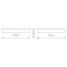 Потолочный светильник Nowodvorski Soft Ceiling Led 60x60 7530 1