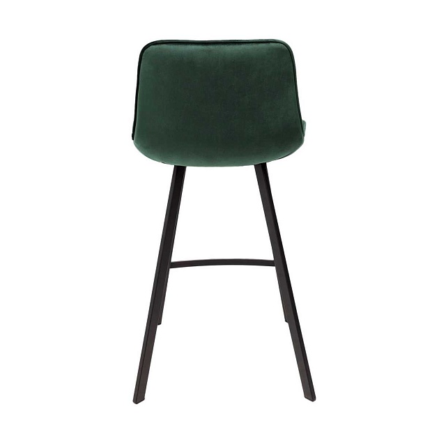 Барный стул AksHome Leros темно-зеленый, велюр 81475 Фото № 4