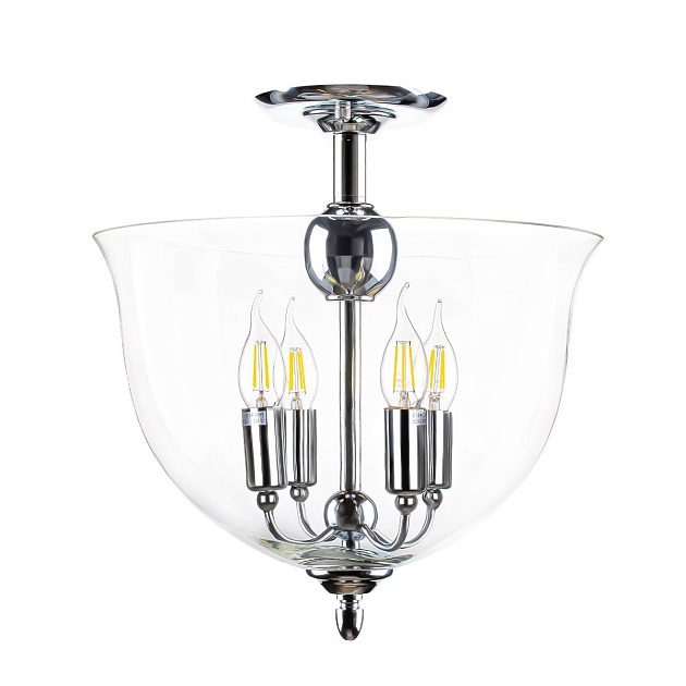 Потолочный светильник Crystal Lux Atlas PL4 Chrome Фото № 1