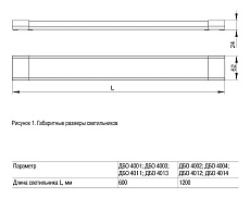 Настенно-потолочный светодиодный светильник IEK ДБО LDBO0-4003-18-6500-K01 1