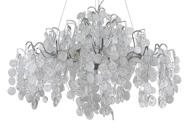 Подвесная люстра Crystal Lux Tenerife SP9 Silver Фото № 4