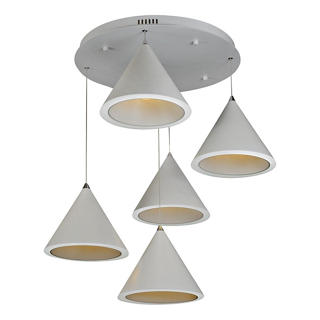 Подвесная светодиодная люстра iLedex WL8858-5 WH Фото № 1