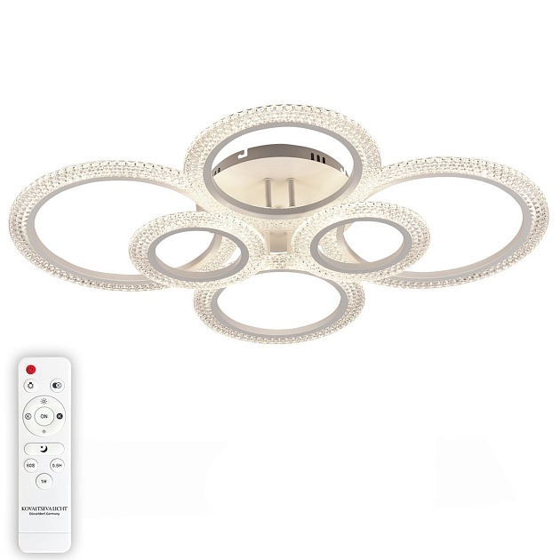 Потолочная светодиодная люстра Natali Kovaltseva LED LAMPS 81433 изображение 1 Потолочная светодиодная люстра Natali Kovaltseva LED LAMPS 81433 Фото № 1