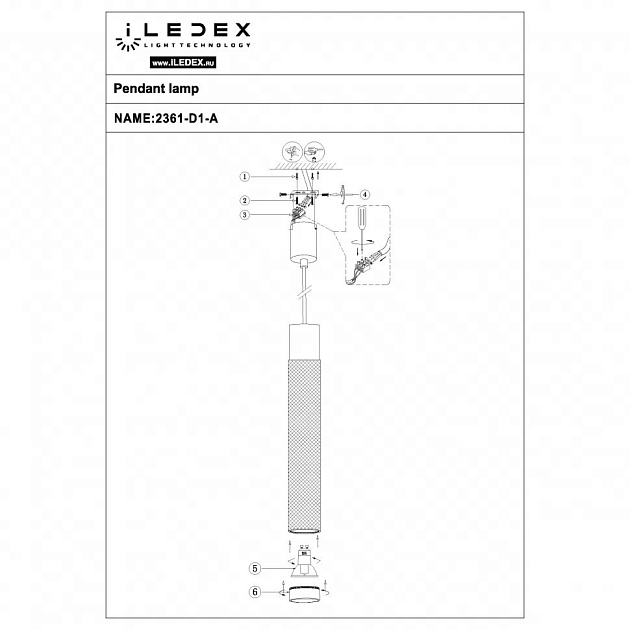 Подвесной светильник iLedex Delta 2366-1 BK+BR изображение 2 Подвесной светильник iLedex Delta 2366-1 BK+BR Фото № 2