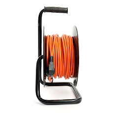 Удлинитель на катушке Stekker STD03-44-30 Standart 4-местный с/з ПВС 3*1,5, оранжевый, 16А, IP44, 30м (29407) 50172 3