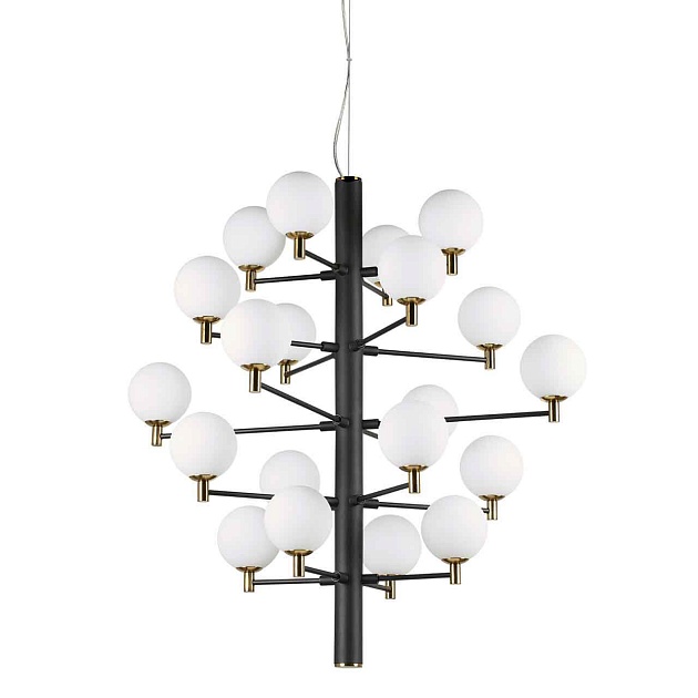 Подвесная люстра Ideal Lux Copernico SP20 Nero 197333 Фото № 1