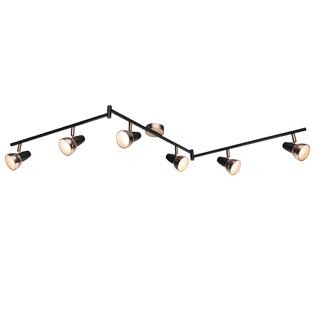 Трековая светодиодная система Globo Tobi 56117-6 изображение 1 Трековая светодиодная система Globo Tobi 56117-6 Фото № 1