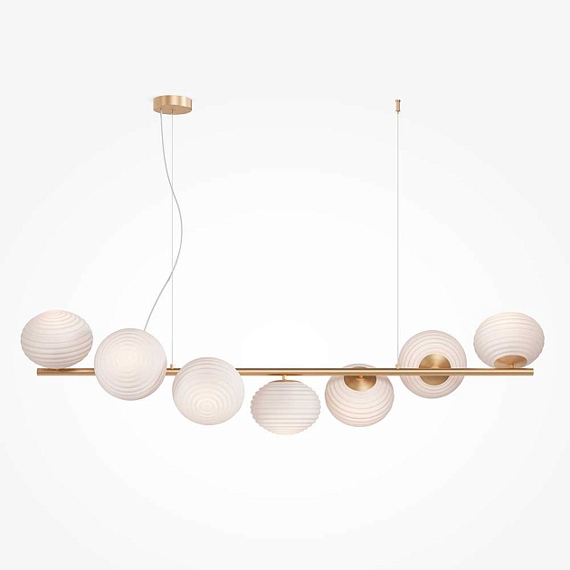 Подвесная люстра Maytoni Reels MOD268PL-07G изображение 4 Подвесная люстра Maytoni Reels MOD268PL-07G Фото № 4