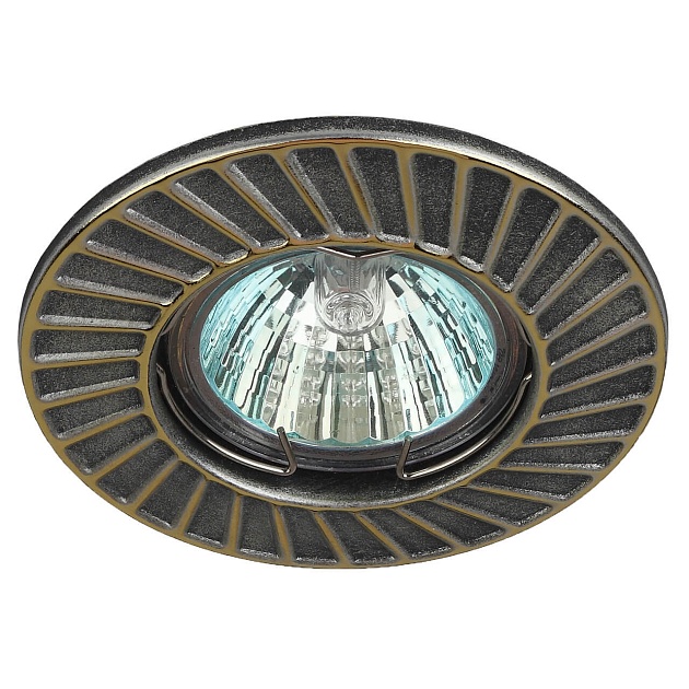 Встраиваемый светильник ЭРА Штампованный ST6 GD/SS Б0036490 Фото № 1