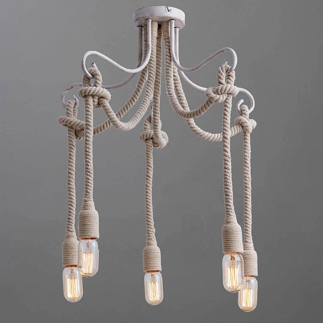 Потолочная люстра Arte Lamp A9477PL-5WG Фото № 4