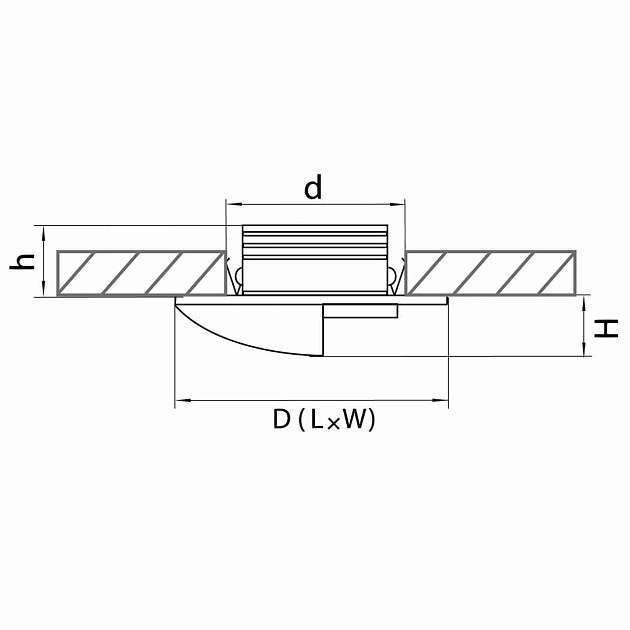 Встраиваемый светодиодный светильник Lightstar Lumina 212147 Фото № 2