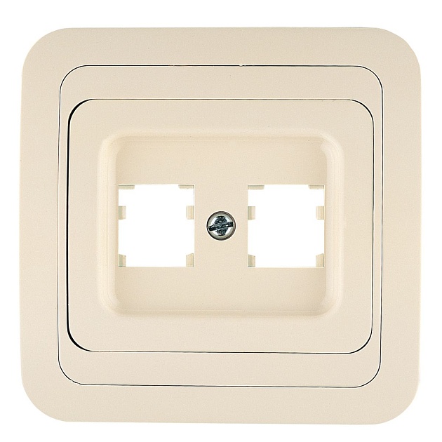 Розетка гнездо+гнездо Makel Mimoza 25038 Фото № 1