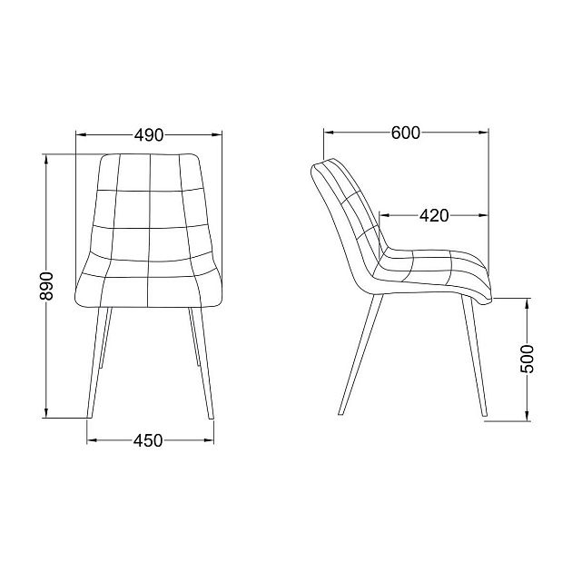 Кухонный стул AksHome Fred черный, велюр 76437 изображение 2 Кухонный стул AksHome Fred черный, велюр 76437 Фото № 2