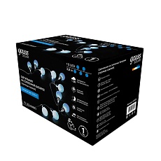 Гирлянда на солнечных батареях Gauss Solar Шары GS033 1