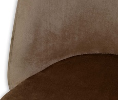 Стул Sheffilton SHT-ST35/S45-1 кофейный ликер/черный муар 1034296601 1