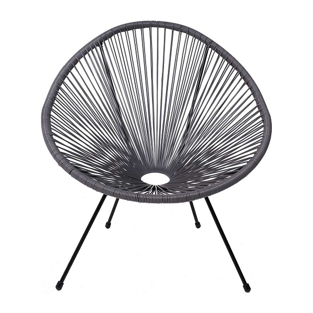 Садовое кресло AksHome Rimini иск. ротанг, серый 95475 изображение 9 Садовое кресло AksHome Rimini иск. ротанг, серый 95475 Фото № 9