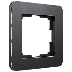 Рамка Werkel Platinum на 1 пост черный алюминий W0012608 4690389184420 2