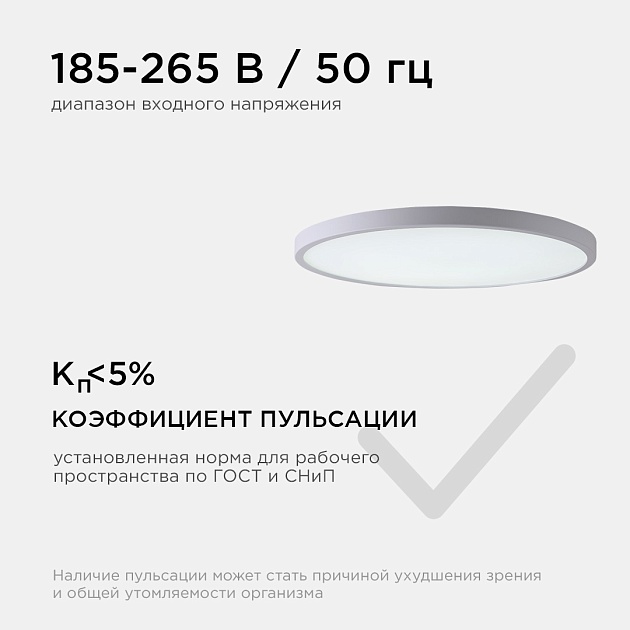 Настенно-потолочный светодиодный светильник Apeyron Spin 18-136 Фото № 4