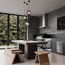 Подвесной светильник Freya Modern FR5547PL-01DBL 5