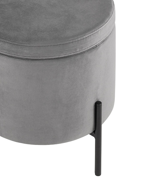 Пуф Stool Group Грейс велюр серый vd-grays-b27 Фото № 5