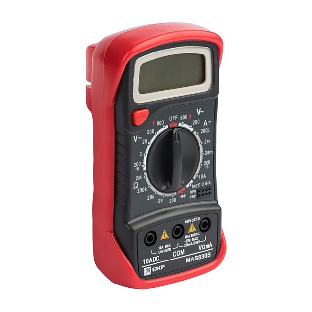 Мультиметр цифровой MAS830B EKF Expert In-180701-pm830B изображение 1 Мультиметр цифровой MAS830B EKF Expert In-180701-pm830B Фото № 1