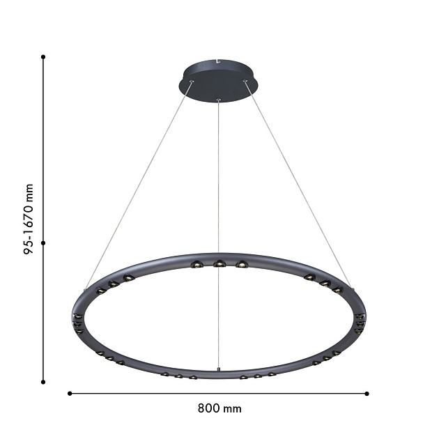 Подвесной светодиодный светильник Favourite Celler 4321-8P Фото № 2