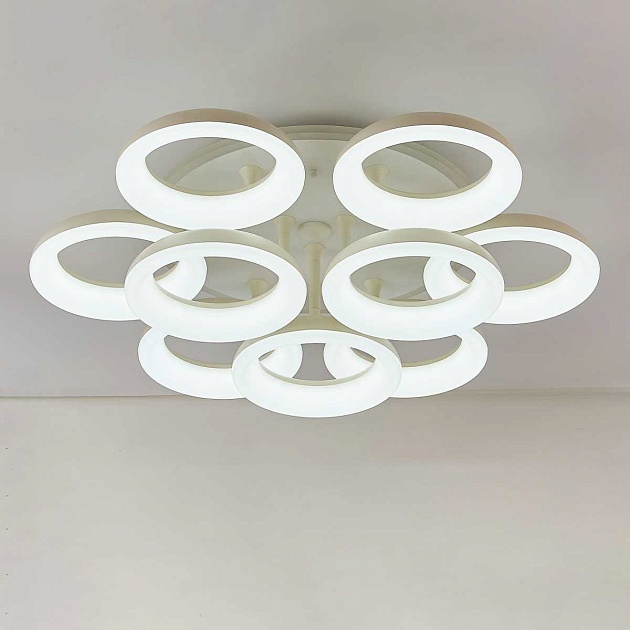 Потолочная светодиодная люстра Citilux Паркер Смарт CL225A190E Фото № 9