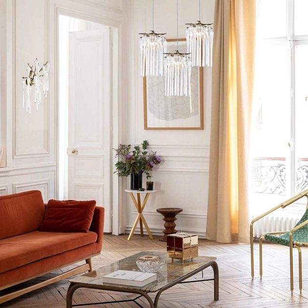 Бра Loft IT Waterfall 10350/3W AB изображение 2 Бра Loft IT Waterfall 10350/3W AB Фото № 2