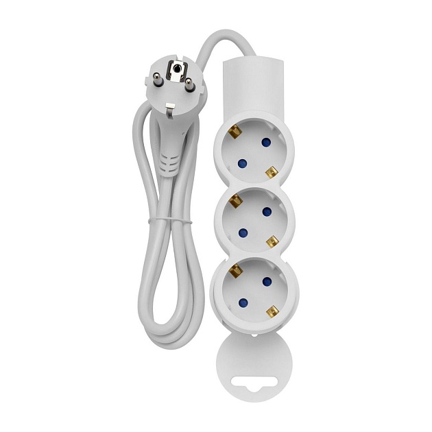 Удлинитель Duwi 3гн 1м с/з 32072 2 изображение 1 Удлинитель Duwi 3гн 1м с/з 32072 2 Фото № 1