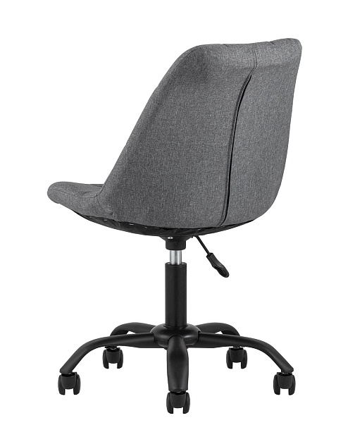 Поворотное кресло Stool Group Гирос рогожка серая HIGOS 1009-26 Фото № 5