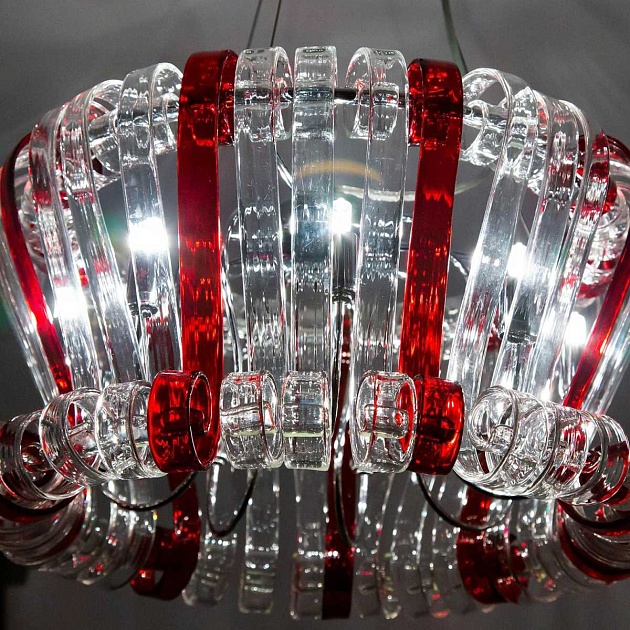 Подвесная люстра Citilux Volution Rosso EL326P09.2 Фото № 6