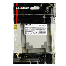 Рамка 1-местная Stekker Катрин черный PFR00-7001-05 39812 2