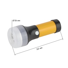 Ручной светодиодный фонарь ЭРА Трофи от батареек 141х54 40 лм TB10S Б0025678 1