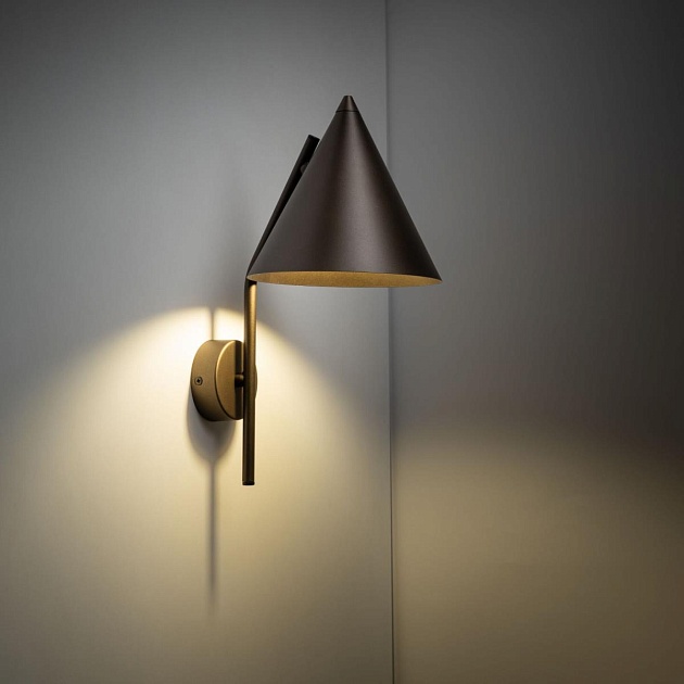 Настенный светильник TK Lighting CONO BROWN a070964 изображение 2 Настенный светильник TK Lighting CONO BROWN a070964 Фото № 2