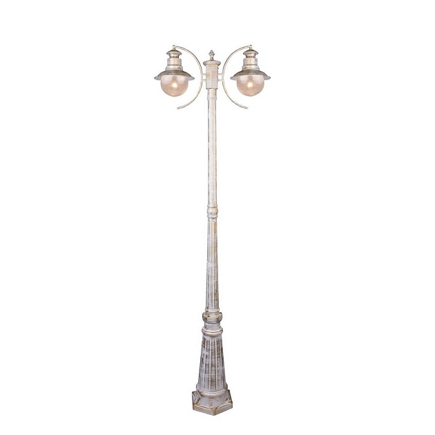 Садово-парковый светильник Arte Lamp Amsterdam A1523PA-2WG изображение 1 Садово-парковый светильник Arte Lamp Amsterdam A1523PA-2WG Фото № 1