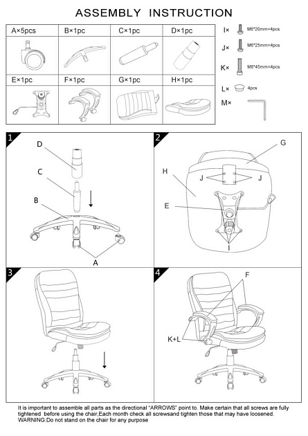 Кресло руководителя Woodville Palamos 1730 Фото № 2