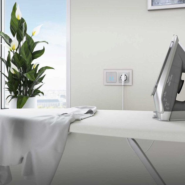 Розетка Wi-Fi Werkel серебряный W1171606 4690389176074 изображение 4 Розетка Wi-Fi Werkel серебряный W1171606 4690389176074 Фото № 4