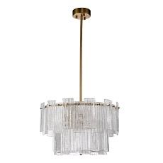 Подвесная люстра Indigo Inverno 12013/6R Brass V000058 1