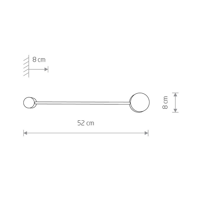 Настенный светильник Nowodvorski Orbit 7802 Фото № 2