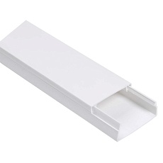 ECOLINE Кабель-канал 40х40 белый (24м) IEK CKK11-040-040-1-K01-024
