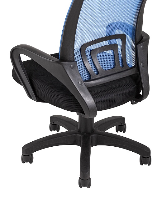 Офисное кресло TopChairs Simple синее D-515 blue Фото № 6