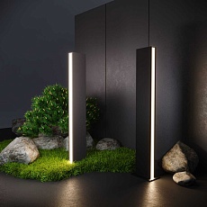 Уличный светодиодный светильник Elektrostandard 1538 Techno Led серый a053317 1