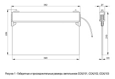 Аварийный светодиодный светильник IEK ССА 2101